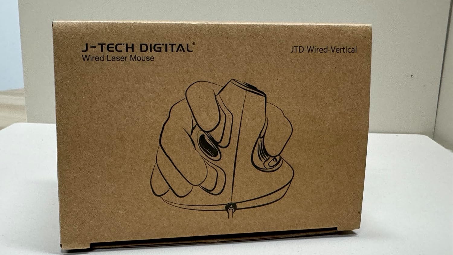 موس ارگونومیک سیمی J-Tech