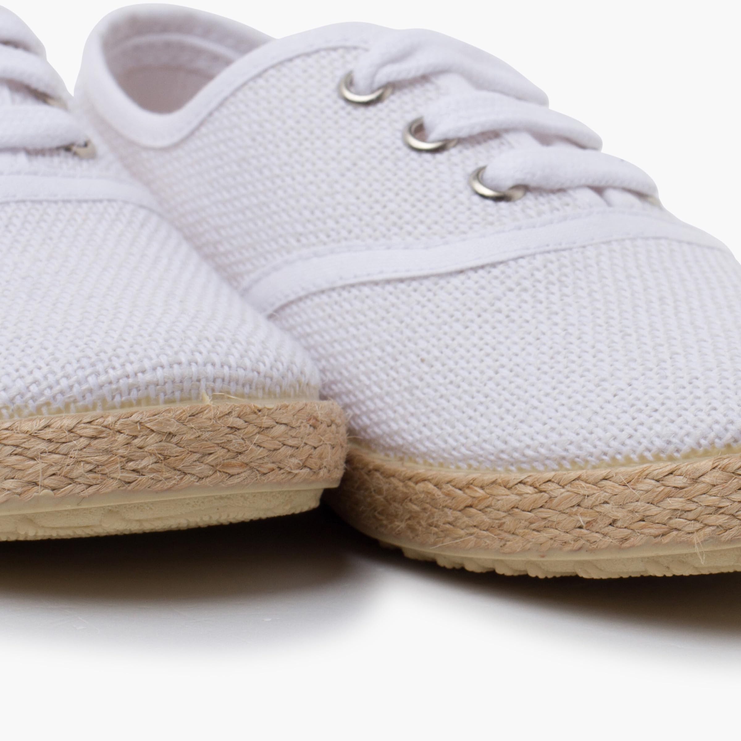 Pisamonas Scarpe Sportive Lino Suola Espadrillas e Lacci