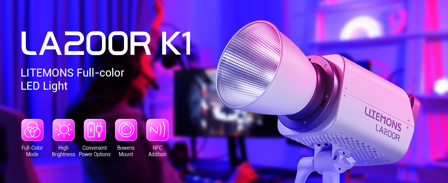 Watch Godox LA200R Kit1 220W RGBW LED Video Light on Amazon Live