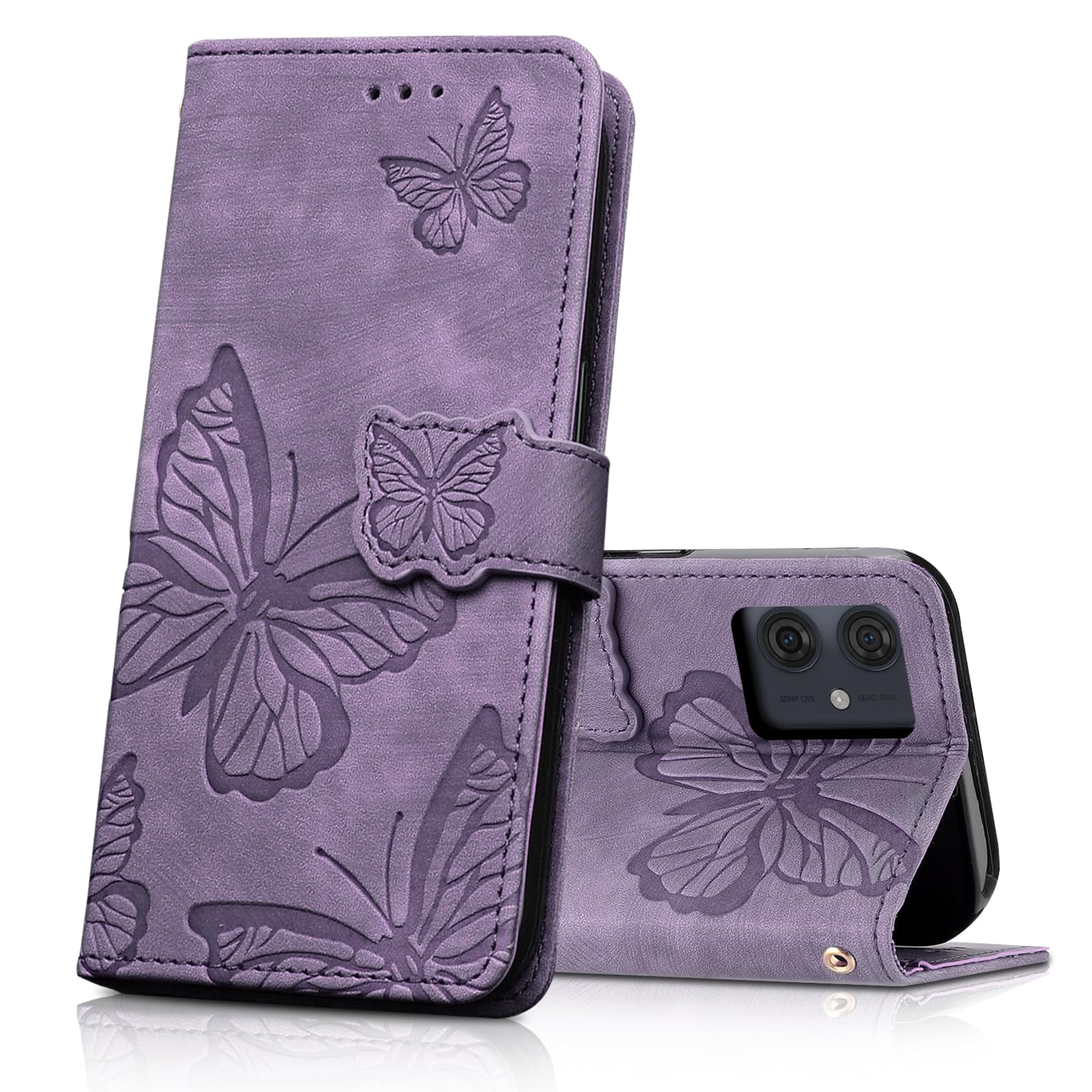 Custodia Flip In Pelle Per Motorola Moto G7, G8, G04s, G10, G13, G14 – Portafoglio Con Tasche E Protezione 360° - 6
