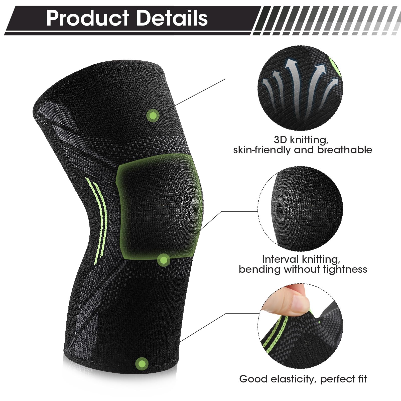 Ellenbogenbandage Für Tennisarm - Kompressionsschoner Für Sport & Alltag