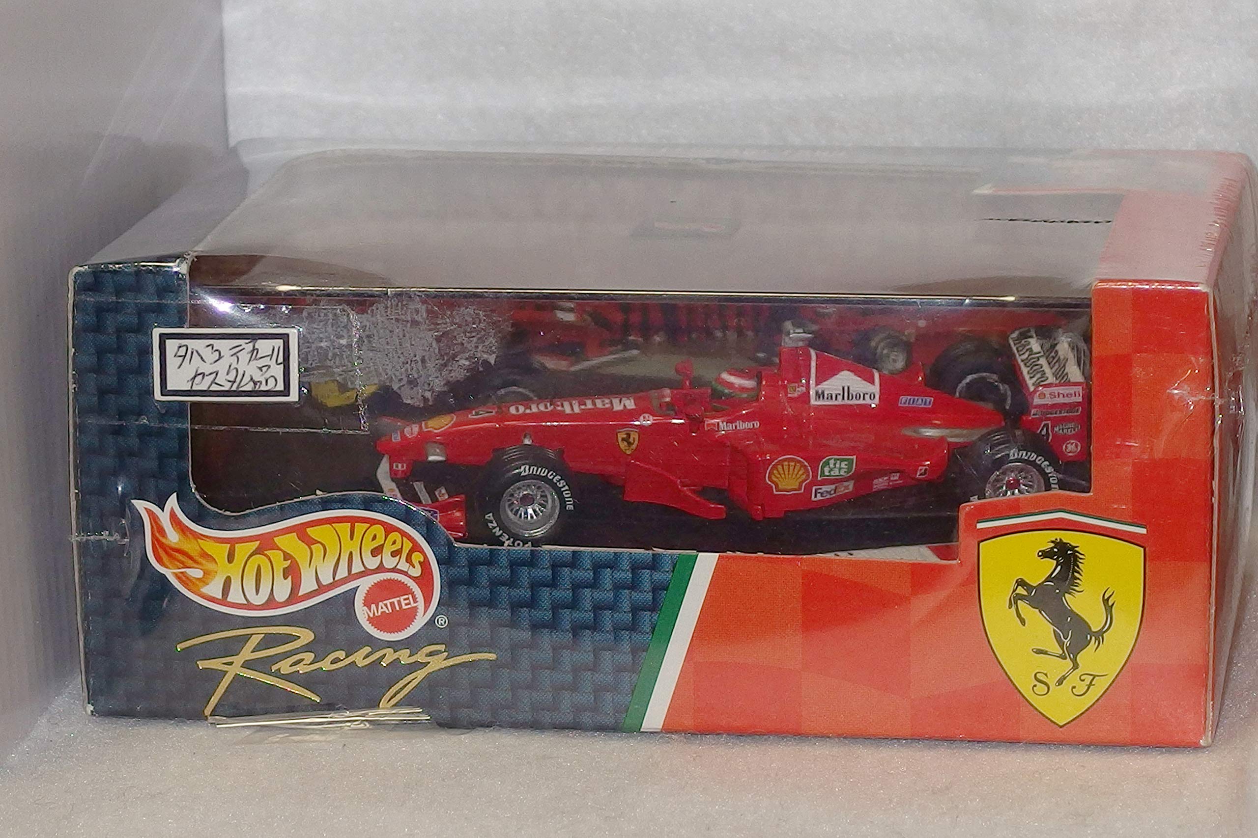 1/43 Tobacco Decal Custom MATTEL HotWHeeLs Racing Ferrari F399 1999#4 Eddie Irvine Eddie Irvine Mattel Hot Wheels Racing Tobacco Marlboro F1 AA9447AF