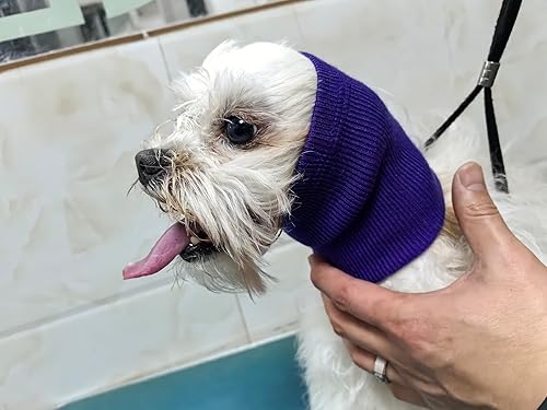 Miniatura 2 de Paquete de 2 envolturas para las orejas sin solapa, sudaderas calmantes para perros, cubiertas calmantes para las orejas sin solapa, cubiertas para