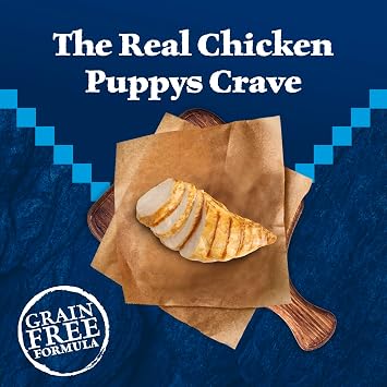 Blue Buffalo Wilderness Chicken & Wholesome Grains Puppy Dry Dog Food 4.5lb