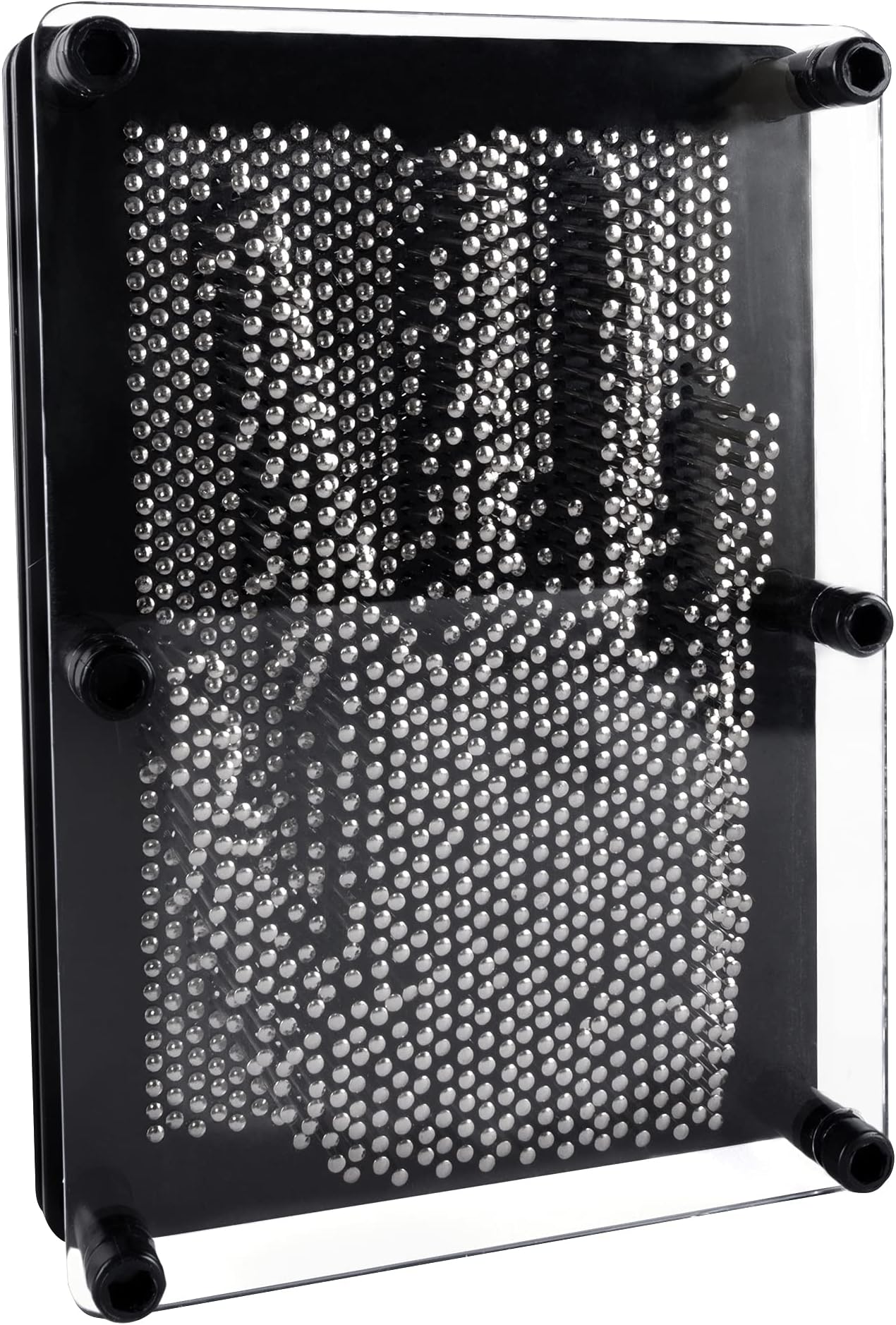 Super Z Outlet 3D Pin Art Board - Metal Fidget Sensory Toy for Stress Relief & Creativity