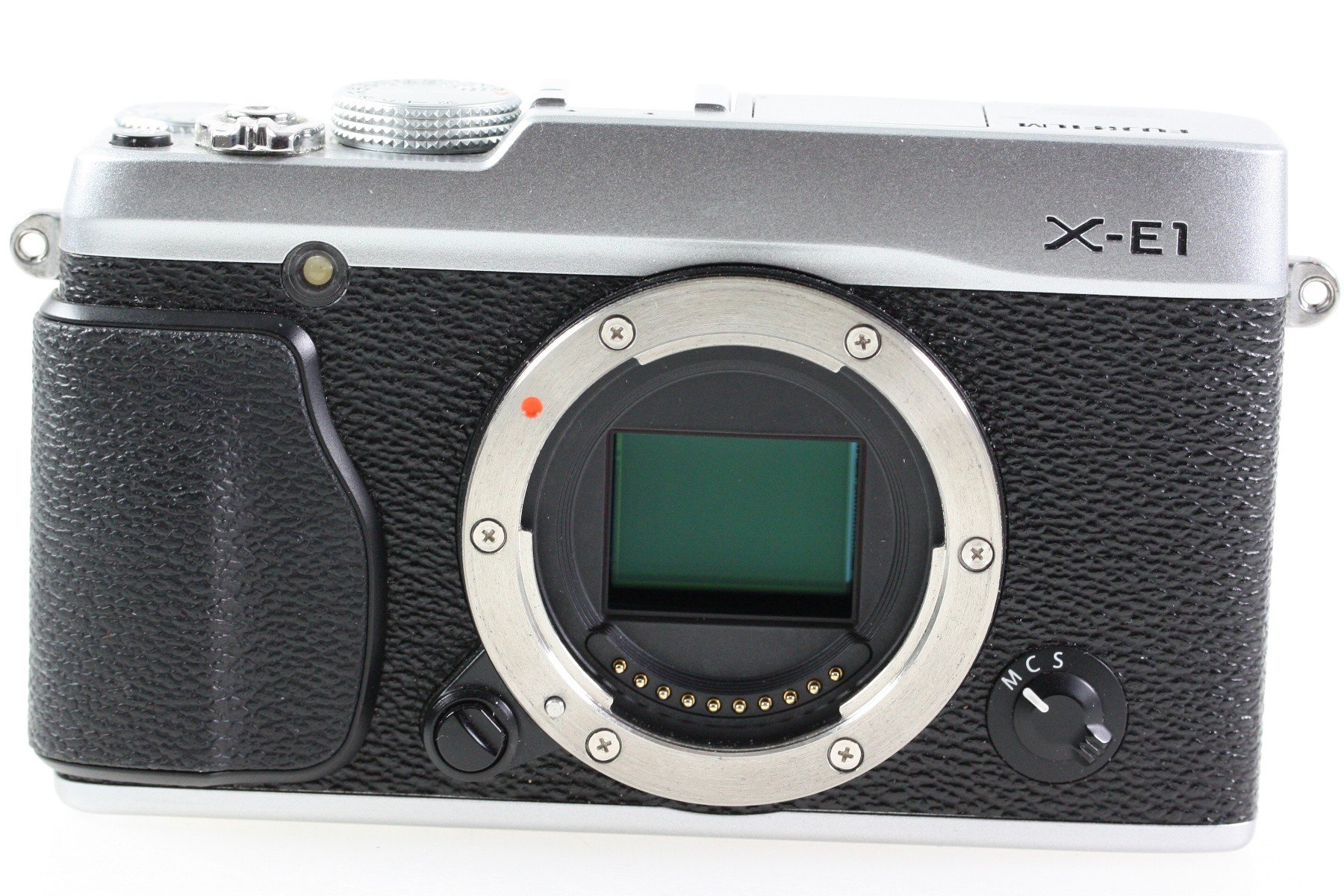 Fujifilm X-E1 Digital Camera Body Only - Silver (16MP with APS-C X