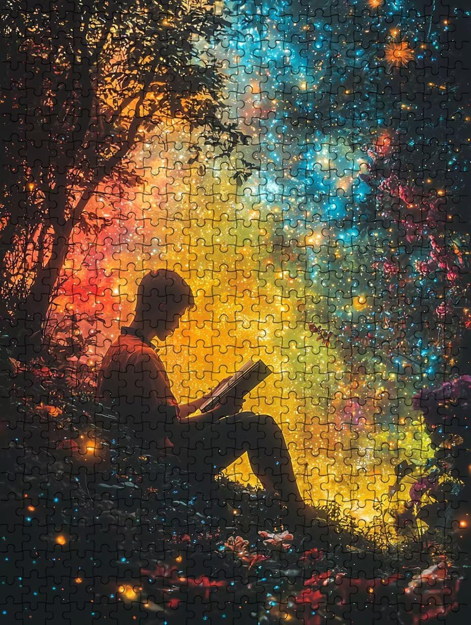 Puzzle 3000 Pezzi, Star Boy 3D Puzzle per Adulti Impegnativo, Educa Puzzles Artistico, Divertente E Stimolante Puzzles Decorativo per La Famiglia, Regalo e Decorazione Pareti DX0YL6-949