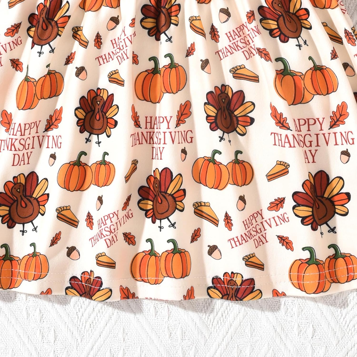 Aalizzwell Toddler Girls Floral Tunic Outfit for Fall Winter - Image 5