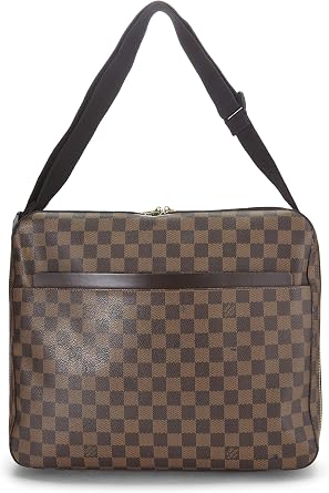 Pre-loved Damier Ebene Dorsoduro, Brown