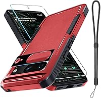 Vista 42 de RMOCR Funda para Google Pixel 8A, Cuerpo Completo Resistente Robusta a Prueba de Golpes Funda Protectora para Teléfono con Correa de Cordón