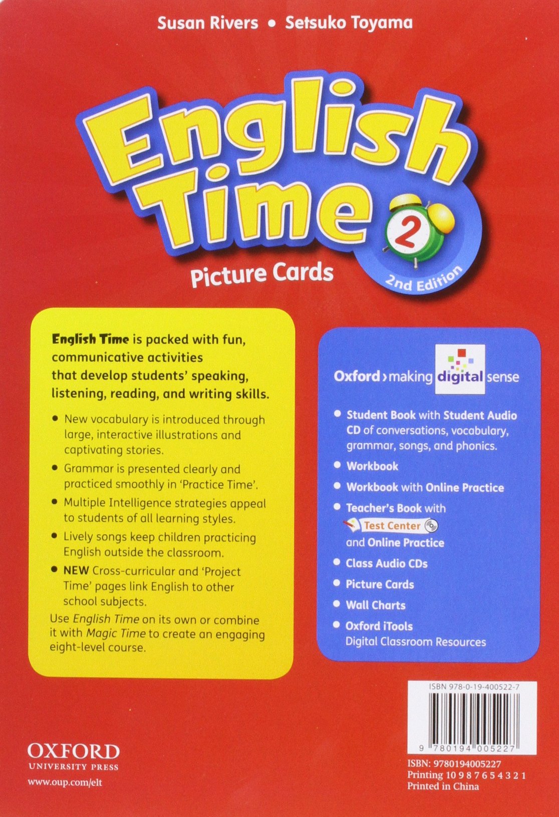 English Time: 2: Picture Cards