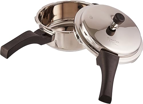 Miniatura 2 de Prestige Olla a presión de acero inoxidable Alpha Deluxe con base de inducción de 3 L 30 litros