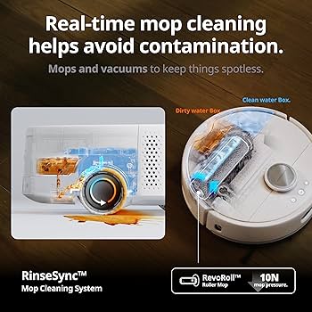 Amazon.com - SwitchBot S10 Robot Vacuum with Cleaning