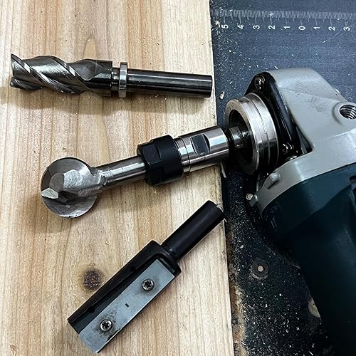 Miniatura 5 de Juego de pinzas de conversión de taladro eléctrico de 58 "-11 roscas, adaptador de herramientas de carpintería, incluye pinza de resorte de 14" y