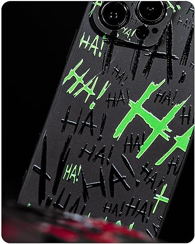 Miniatura 9 de SIMPLYMDRN Funda para iPhone 13 Pro brillante a prueba de golpes de la serie delgada para hombres, 6.1 pulgadas 2021, negro (Jok3ster negro)