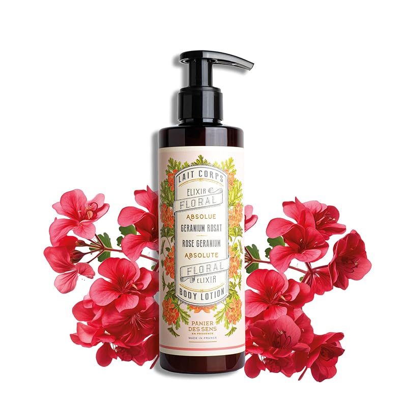 Panier des Sens Loção Corporal de Gerânio, 250 mL
