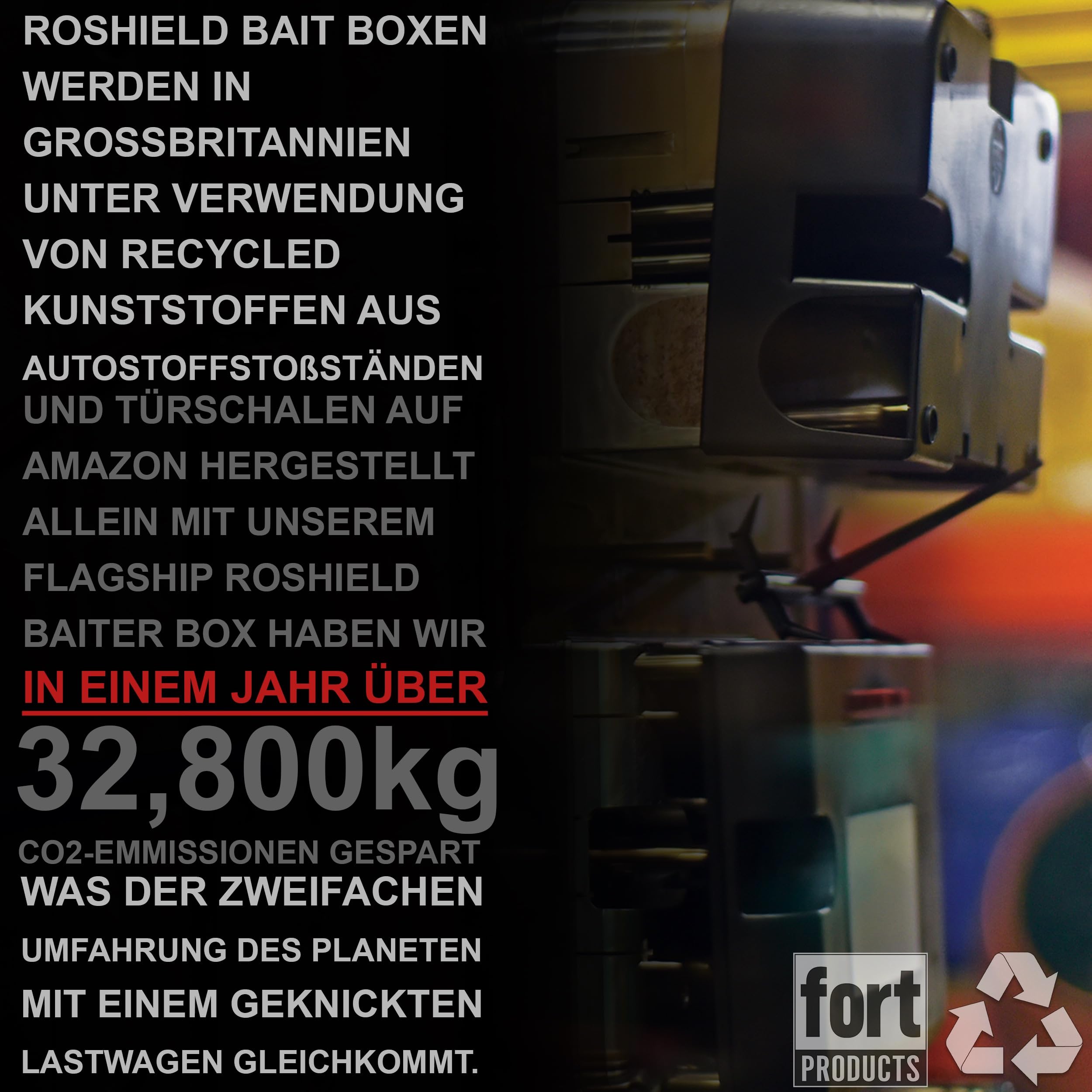 Roshield 2 x Schutzbox für Externe Rattenfallen - Nager- und Schädlingsbekämpfungsset für den Garten, giftfrei - Grüne Profi-Qualität