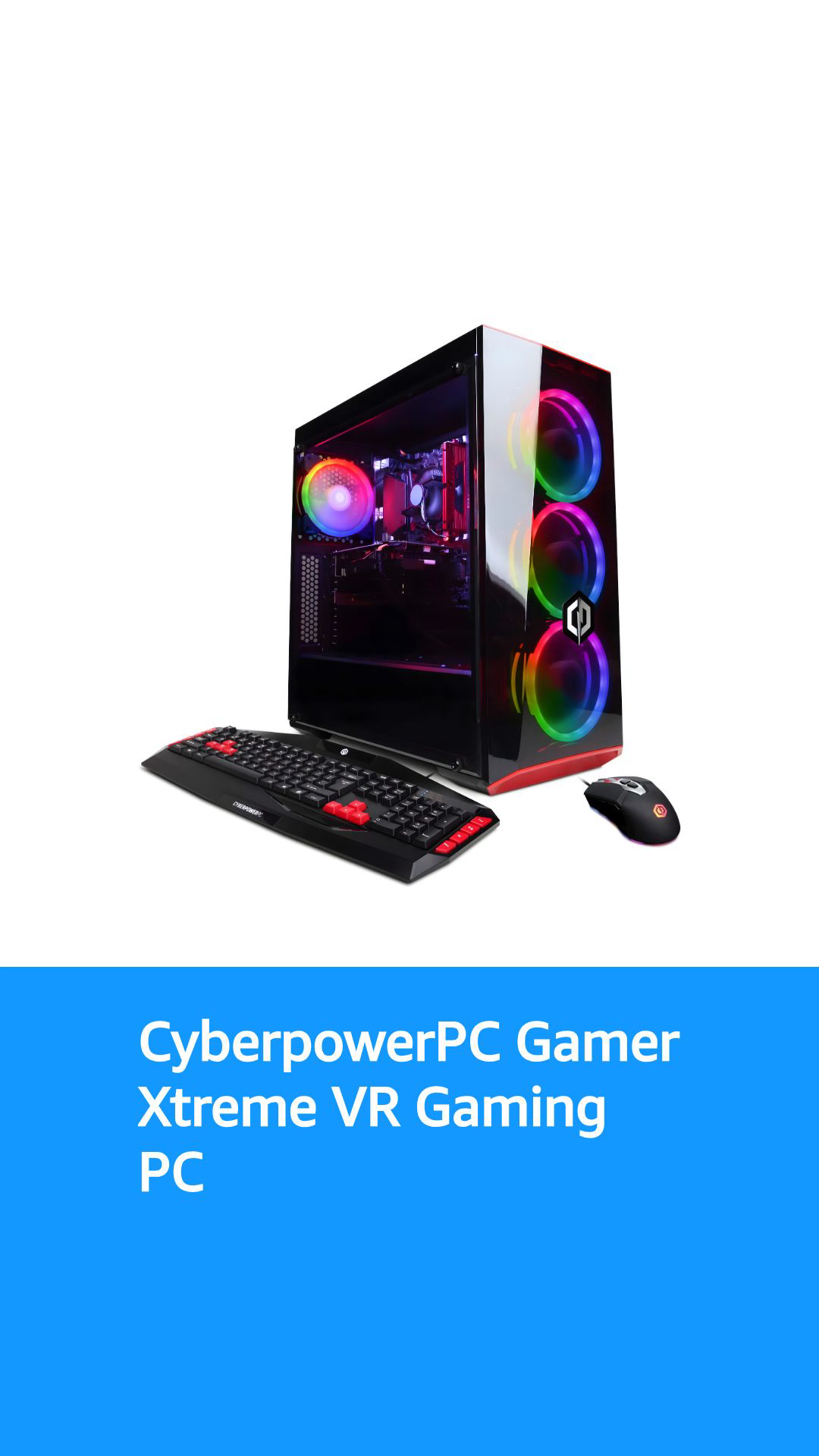 CyberpowerPC Gamer Xtreme VR GXiVR8060A7 Gaming PC (Intel i5-9400F