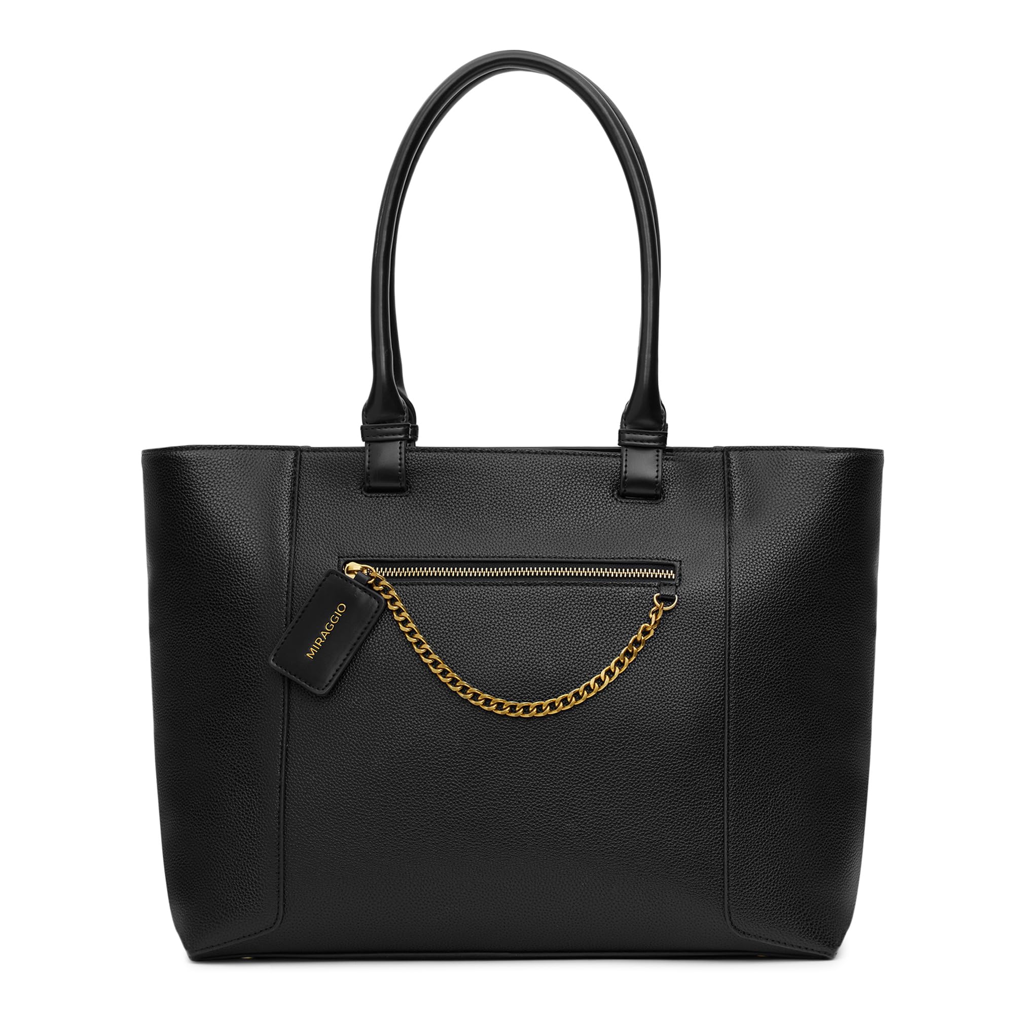 Miraggio Kris Tote Bag for Women (Black) (B0D4LG64HQ) Amazon Price History, Amazon Price Tracker