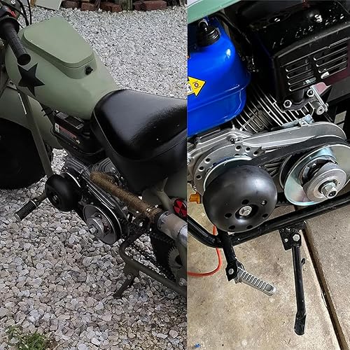 Miniatura 10 de Placa de montaje elevadora de motor convertidor de par genérico para motores de 196cc212cc en mini bicicletas Coleman