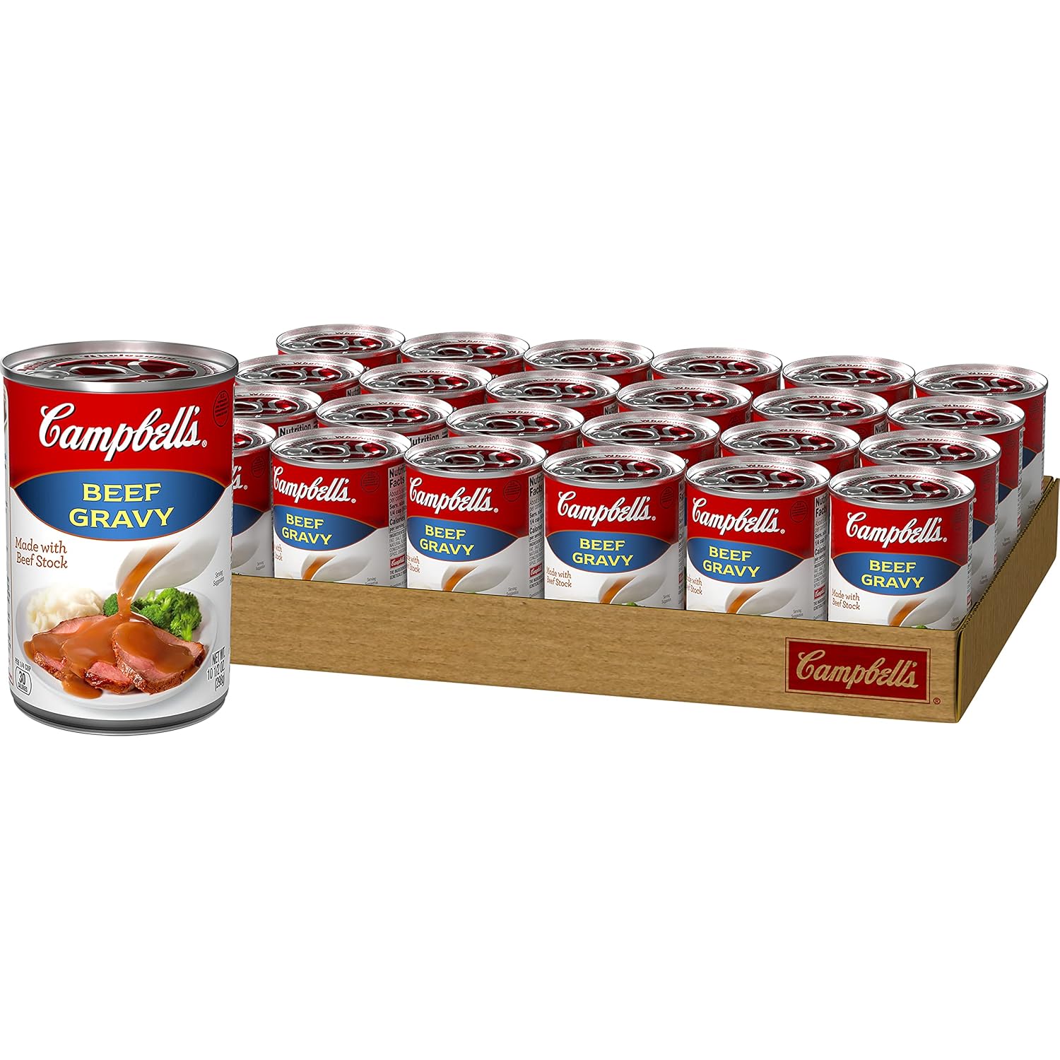 Campbell's Beef Gravy, 10.5 Oz Can (Case of 24)