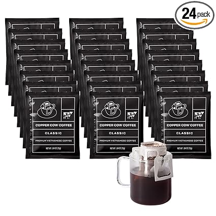 Copper cow coffee premium vietnamese coffee: single-ser…