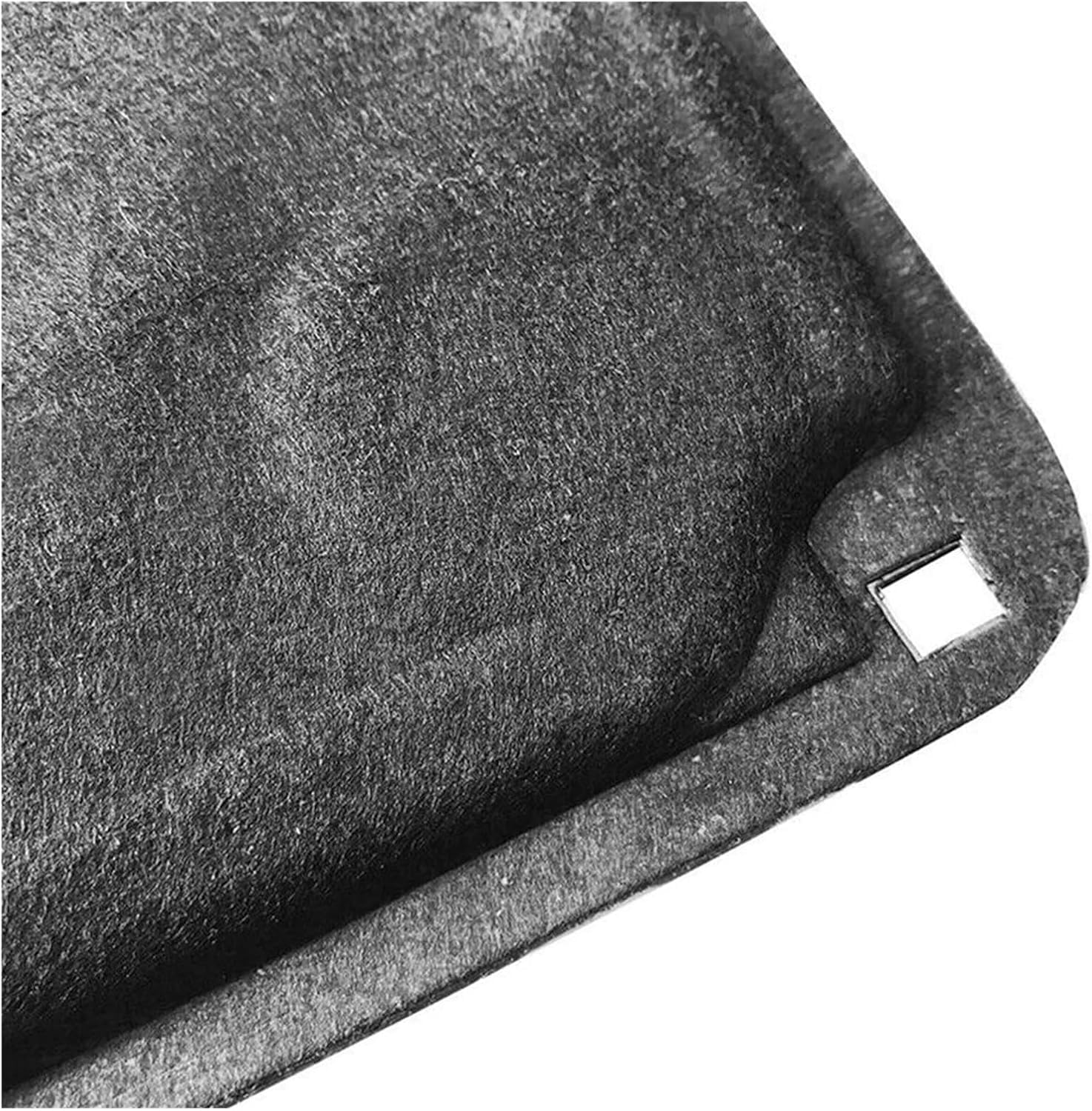 DHONDT Tappetino Isolante in Cotone for Cofano Anteriore dell'auto per Ford S-Max 2006-2014 Isolante Scudo Termico Insonorizzazione Calore