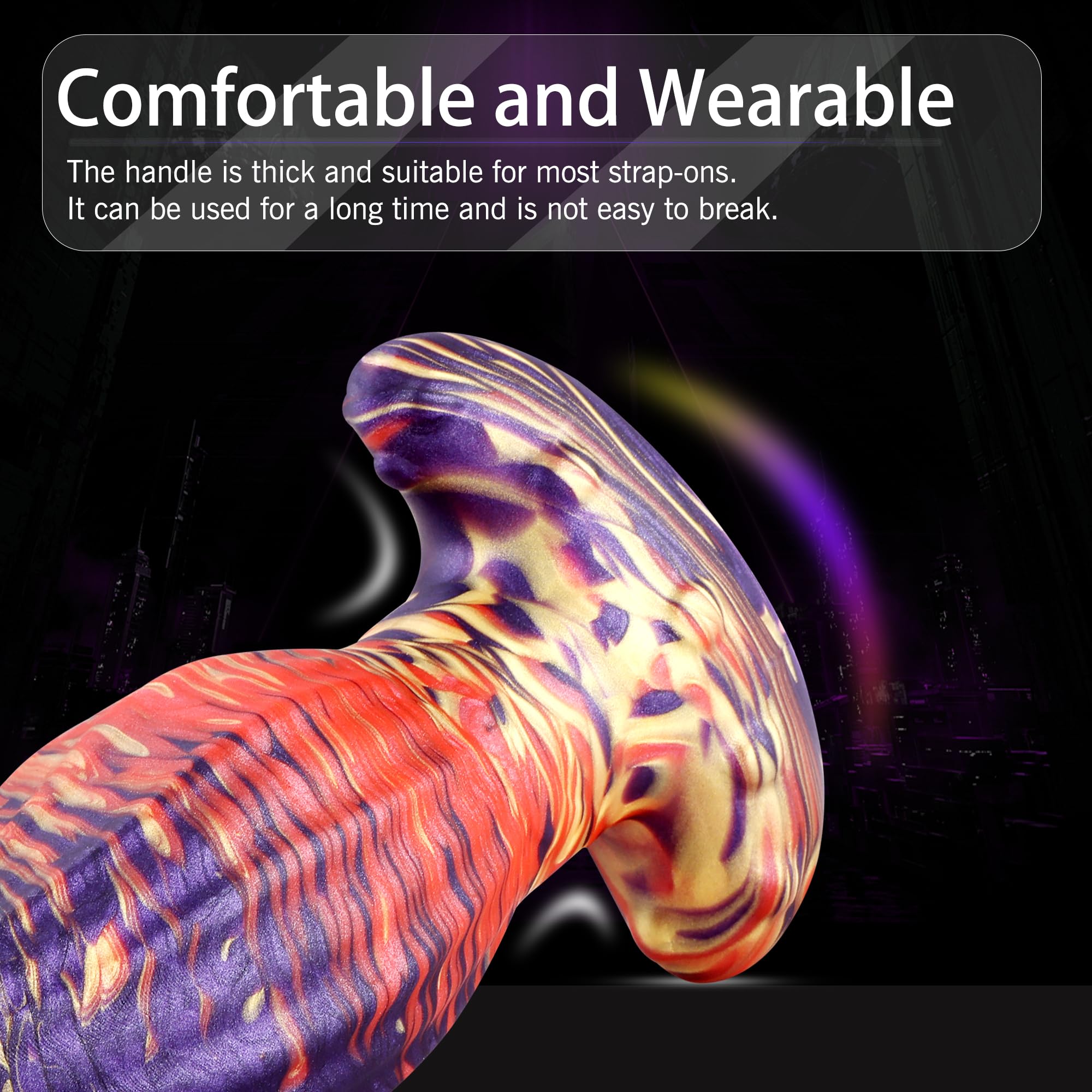 Wildolo Silicone Anal Plug, Liquid Silicone Anal Massage Anal Ball for Beginner Advanced Men Women XXL