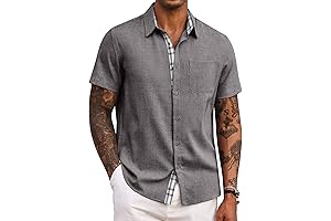 Untuck-it Men's Button Down UNTUC Wrinkle-Free Shirts