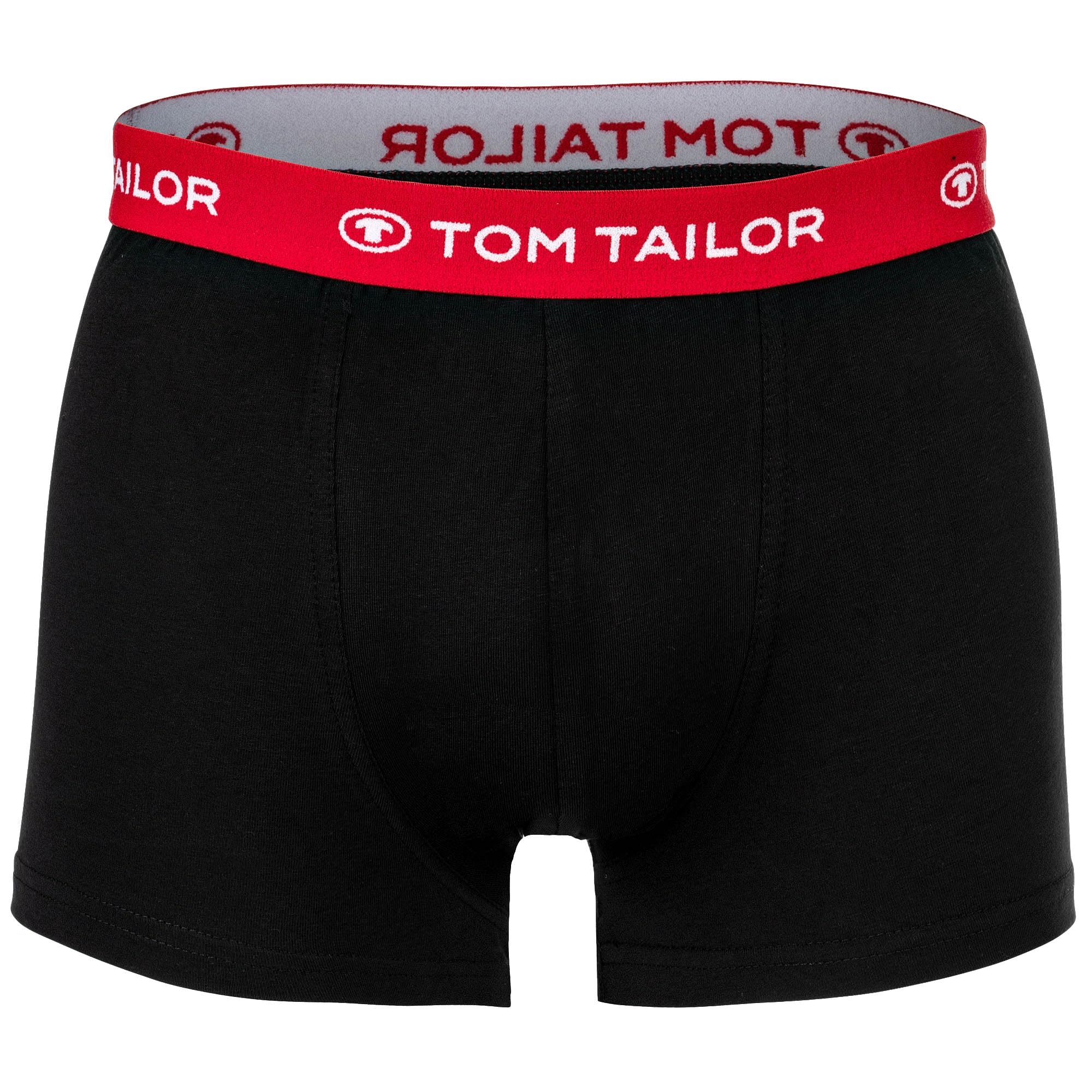 TOM TAILOR Boxer da uomo, confezione da 5 pezzi, biancheria intima in cotone con elastico, pantaloni a fianca/trunks con elastico in vita, comodi mutande da uomo, confezione multipla