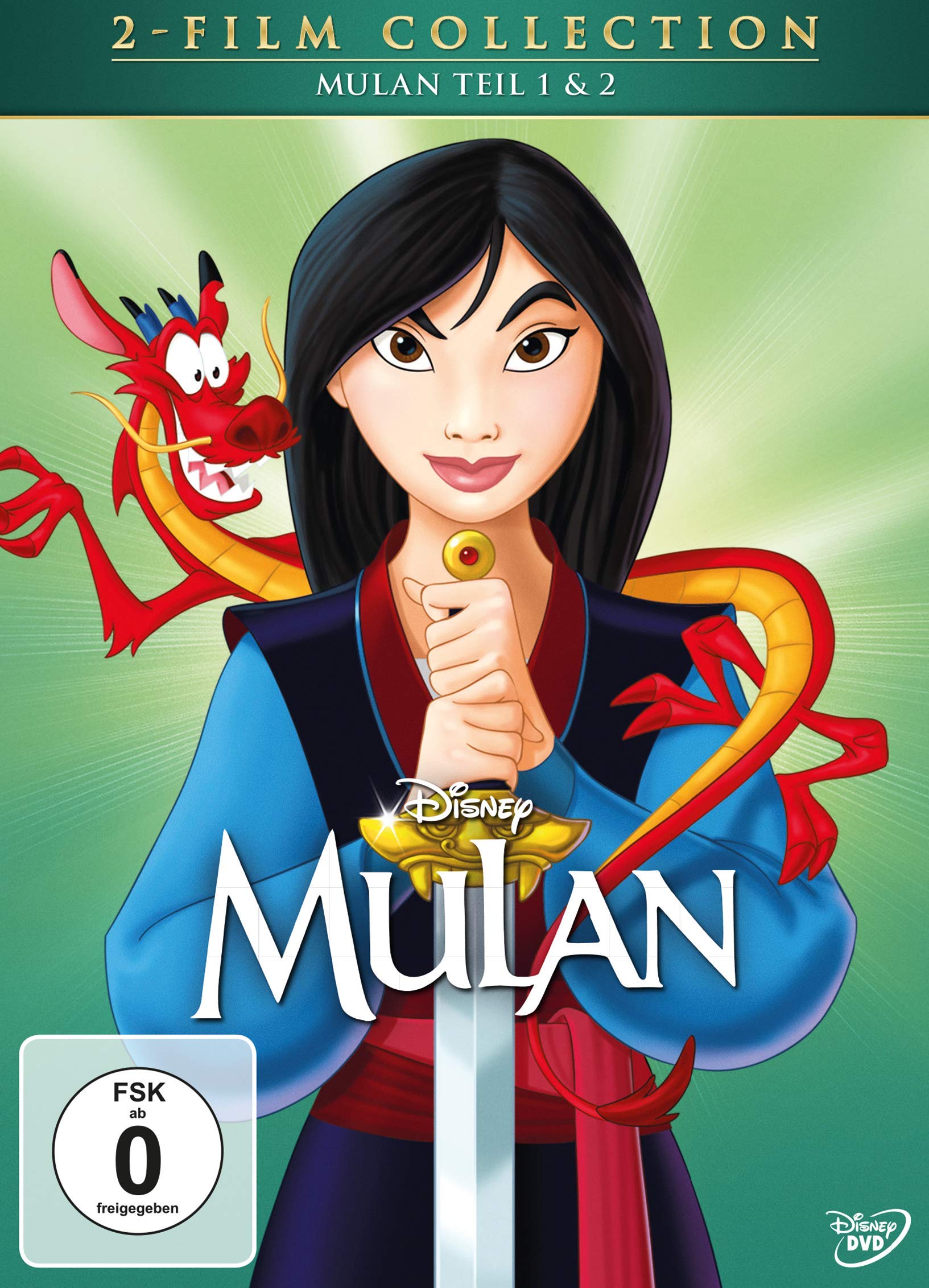 Mulan 1+2, 2 DVDs