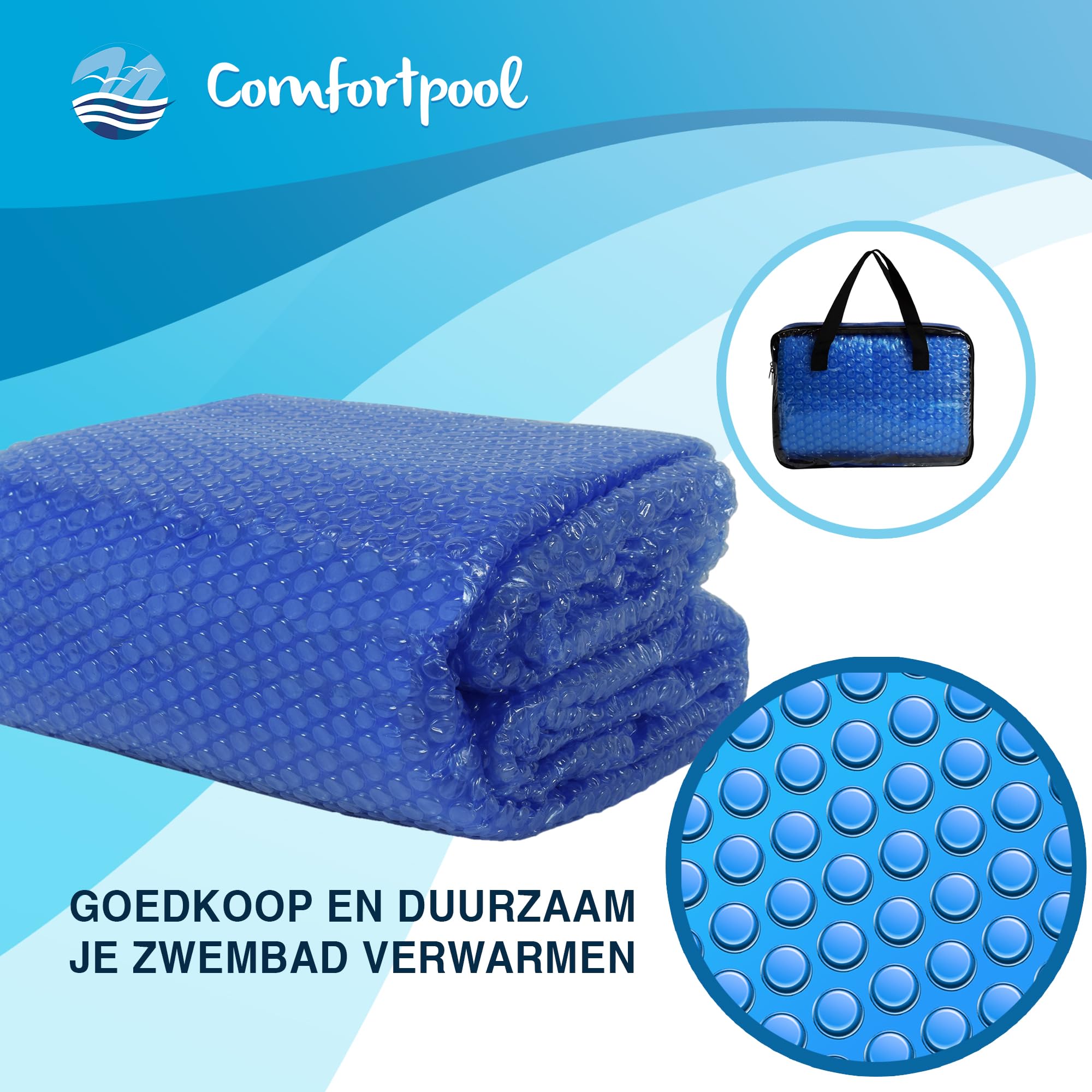 Telo solare Comfortpool rotondo 549 cm | Riscalda e isola