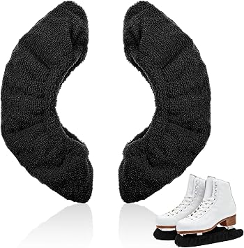 Ice Skate Blade Covers, Protective Skate Guards for Hockey, Figure, and Ice Skates, Winter Skate Guards Accessories for Kids, Youth, Adults