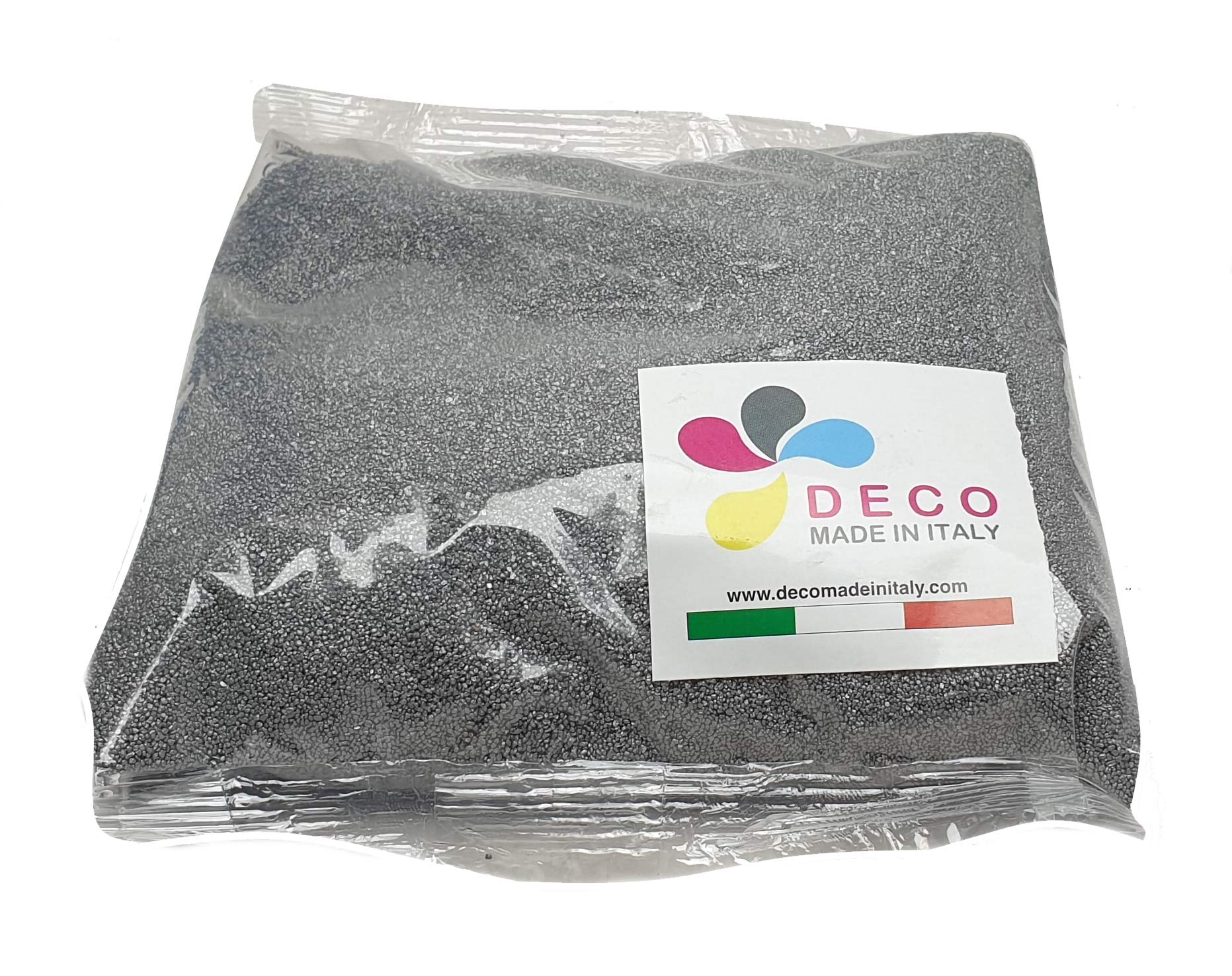 Sassi Colorati 3-6mm Per Composizioni Floreali - Busta Da 1KG Colore Azzurro Per Hobby Fai Da Te