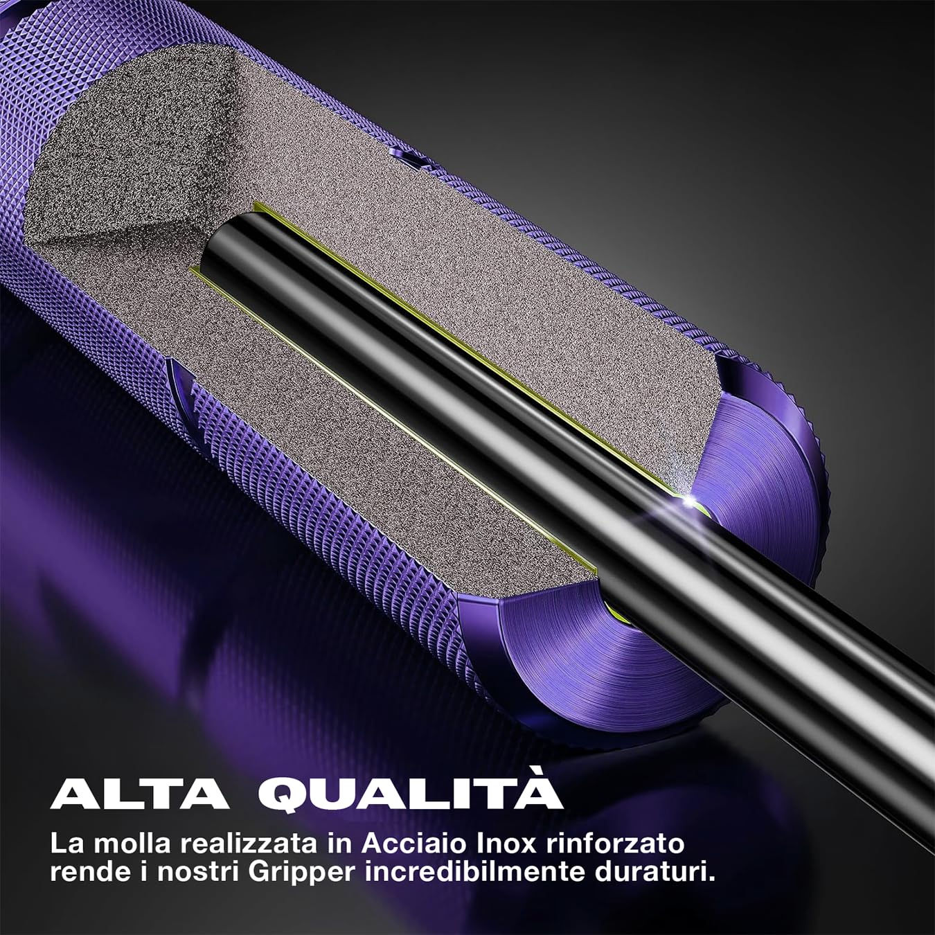 LISTHEN Handgripper per Rinforzo Presa Dita, Gripper per Ginnastica Mani e Polsi, Stringimano ideali per Braccio di Ferro, Fitness e Calisthenics, Arrampicata e Sollevamento Pesi