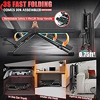 Vista 4 de OPPSDECOR Adjustable Weight Bench, 900LBS Capacity, 8+4+2 Positions, 18.5" Seat Height, Easy Assembly Foldable Workout Bench for Home Gym Strength