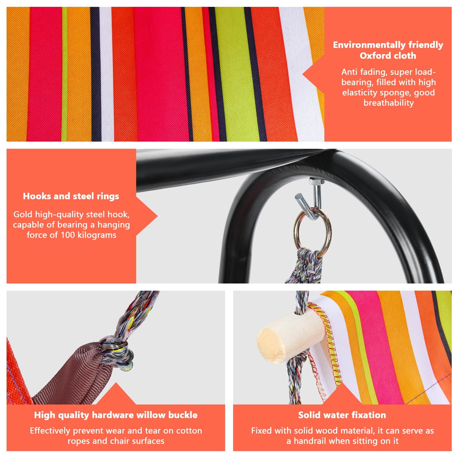 Hangstoel met Standaard Wit ALLERA | Gratis Levering