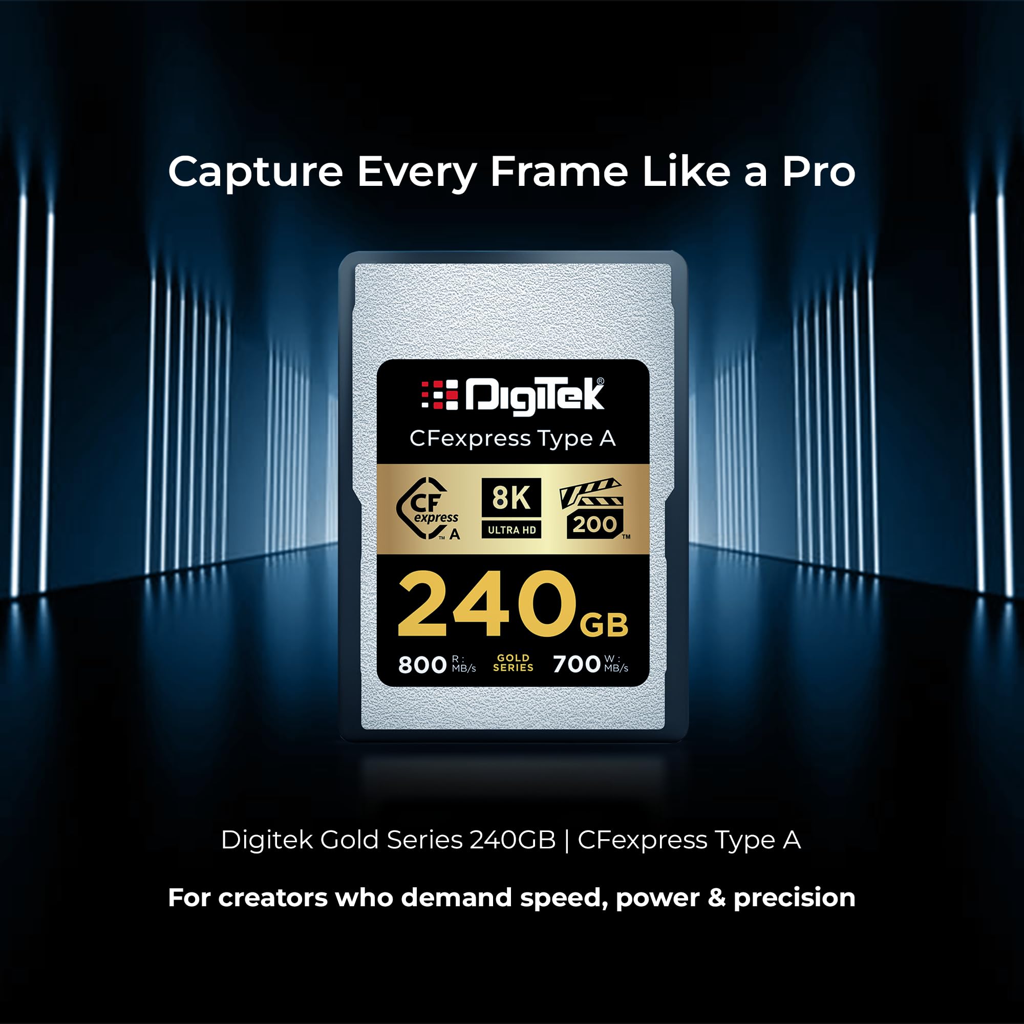 Digitek 240GB CFexpress Card - 8K Video & Photo -2