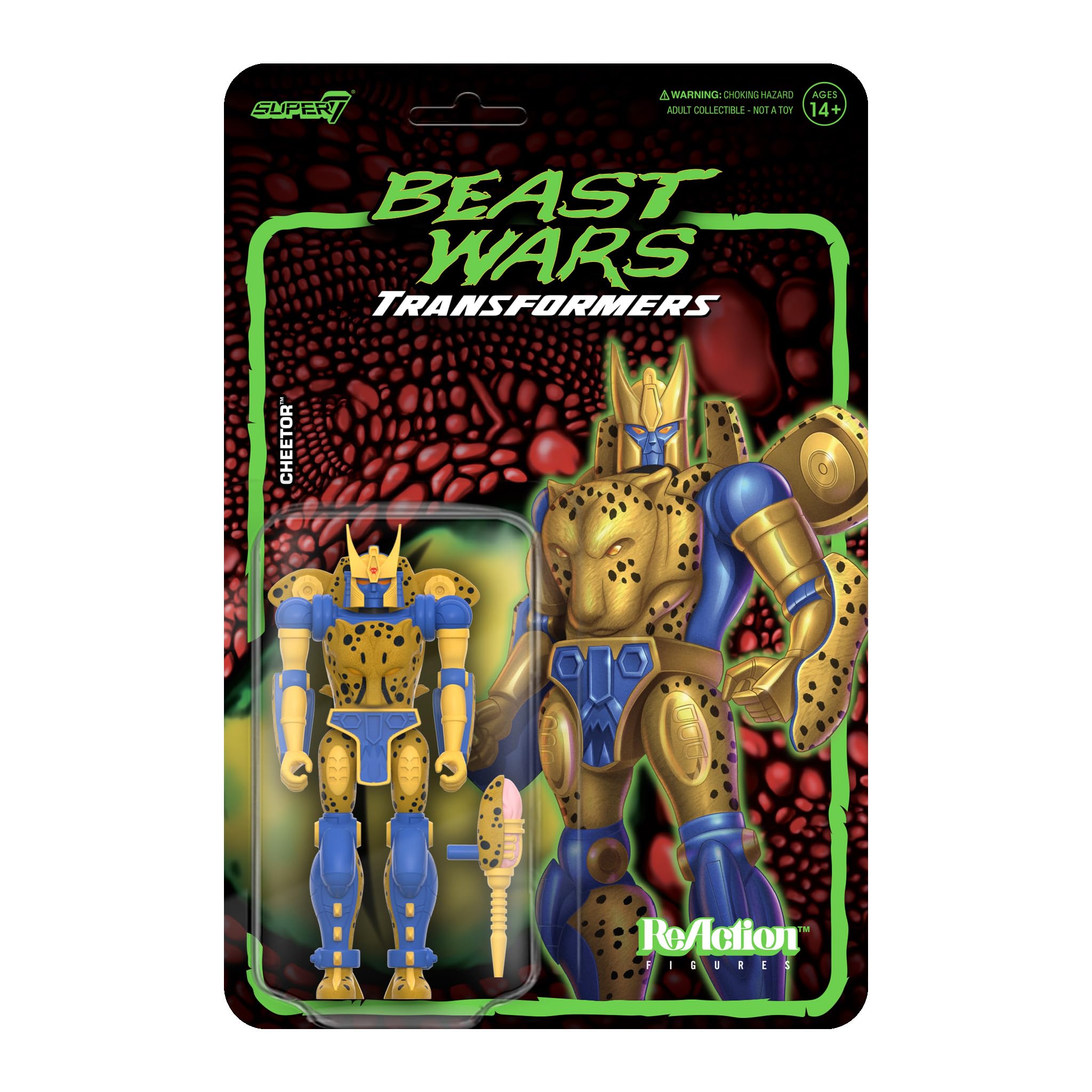 特撮 Transformers BeastWars ls2 Cheetor Amazon.com: Super7 Transformers Beast Wars Cheetor - 4