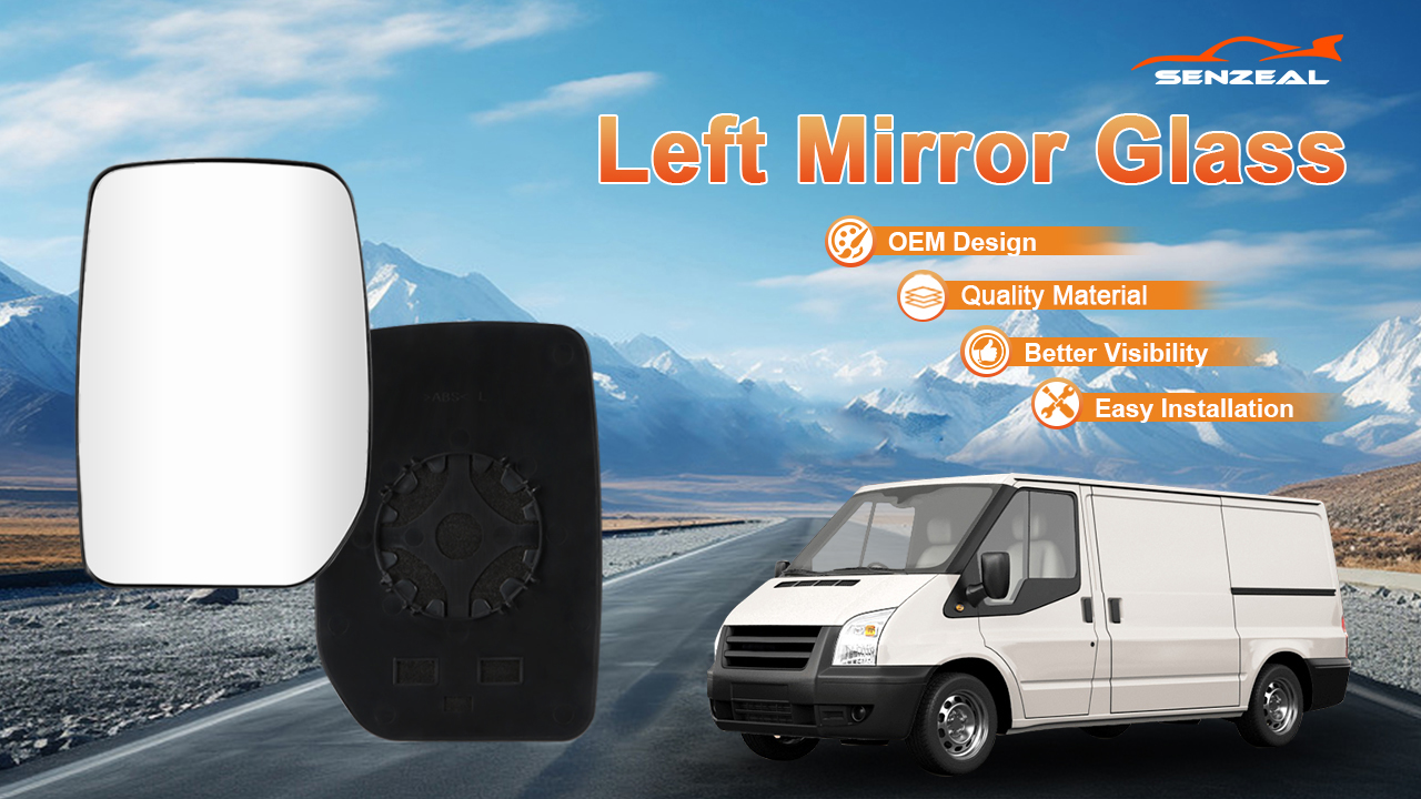 Espejo Retrovisor Derecho Para Ford Transit Connect 2002 2013 Convexo Color