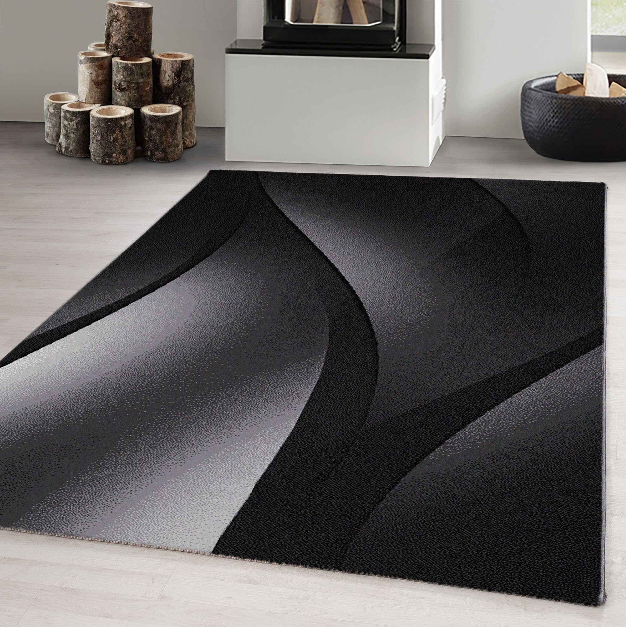 Carpetsale24 Teppich Kurzflor Einfarbig in vielen Größen Moderner Teppich für Wohnzimmer Schlafzimmer Flur Küche Esszimmer Kinderzimmer Pflegeleicht Weich