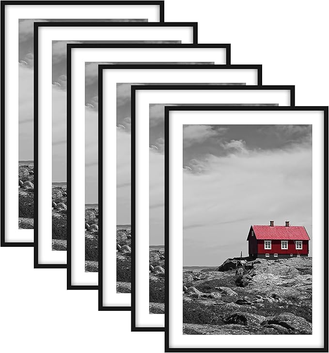 PEALSN 24x36 Poster Frame Set of 6, Display Pictures 20 x