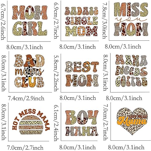 Vista 30 de 9 calcomanías de hongos para planchar para ropa, mujeres, calcomanías de transferencia de calor para ropa, camiseta, transferencia térmica, apliques