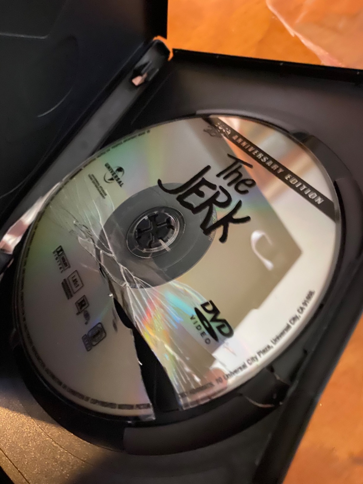 Can’t watch because it was broken.