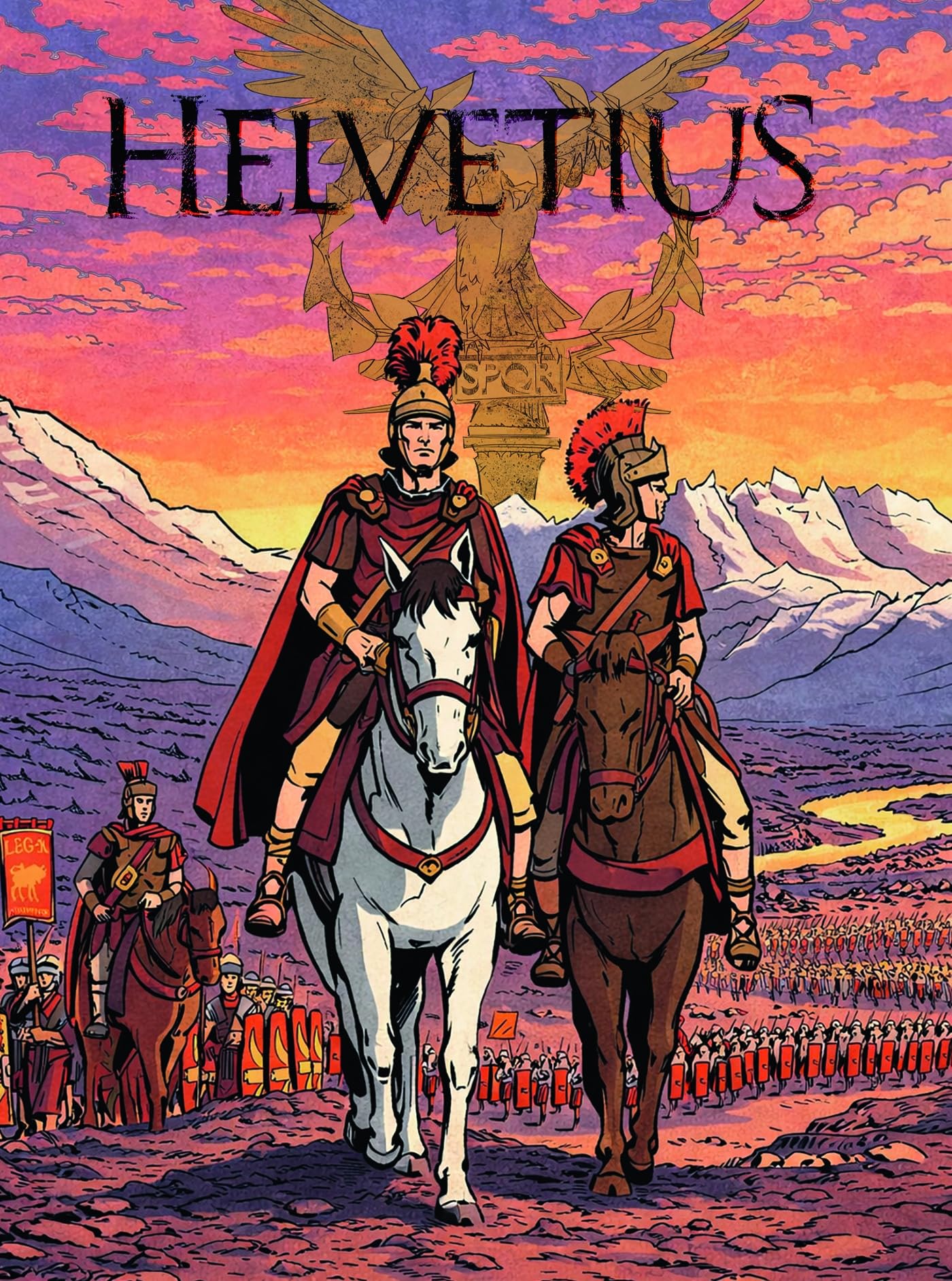 Helvetius - t2 - Dominique Ziegler - Paquet Eds - cartonné - Bande dessinée
