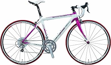 Amazon Merida メリダ Scultura Evo 905 Juliet Com 700c 女性用ロードバイク 50cm ホワイト フローラルピンク カーボンフレーム Shimano 105 フロント2速 リア10速 Amr95 502j Ewp2 メリダ Merida ロードバイク