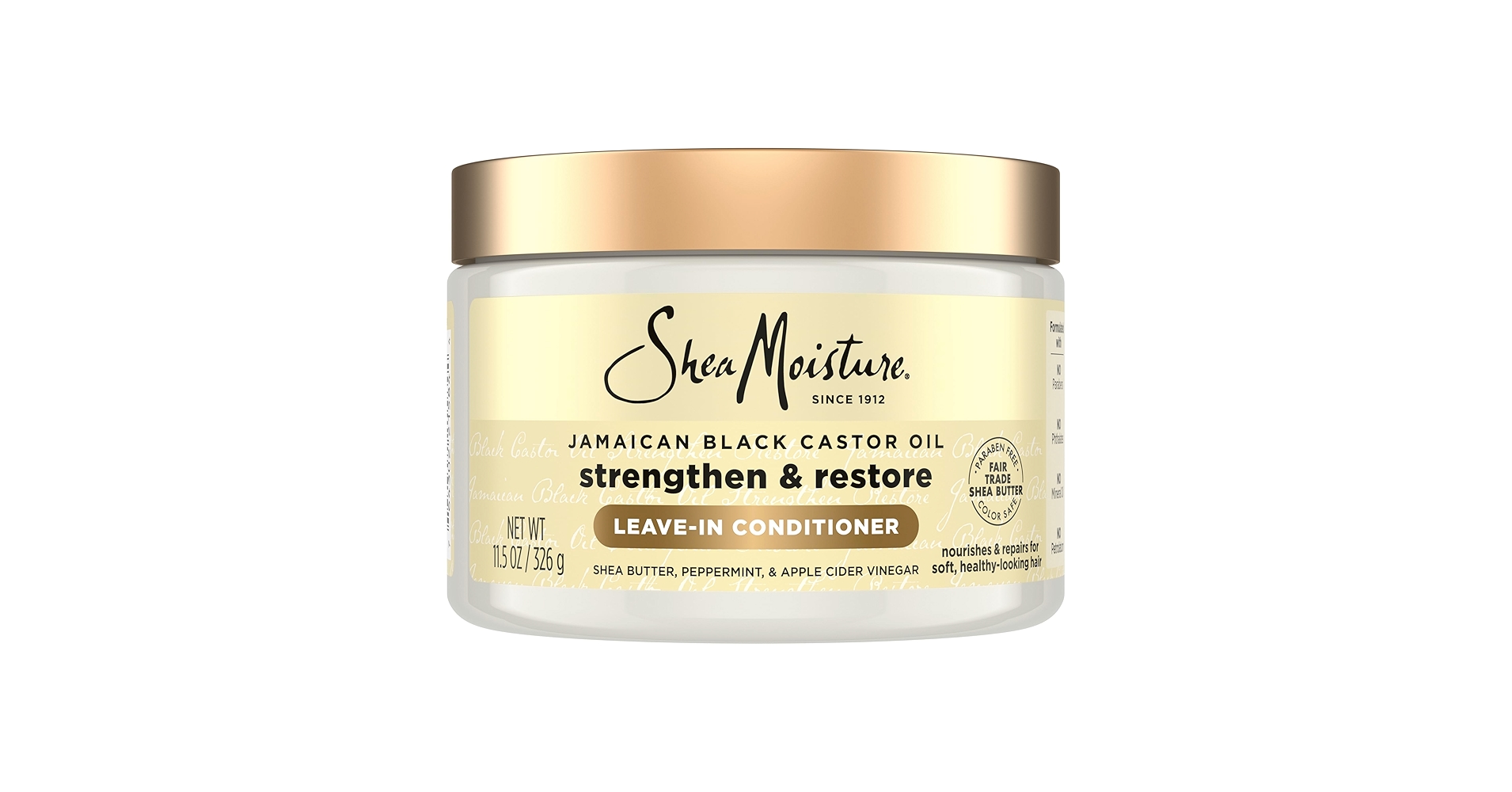 Amazon.com : SheaMoisture Jamaican Black Castor Oil Strengthen & Restore  Leave-In Conditioner, 11.5 Ounce : Beauty & Personal Care