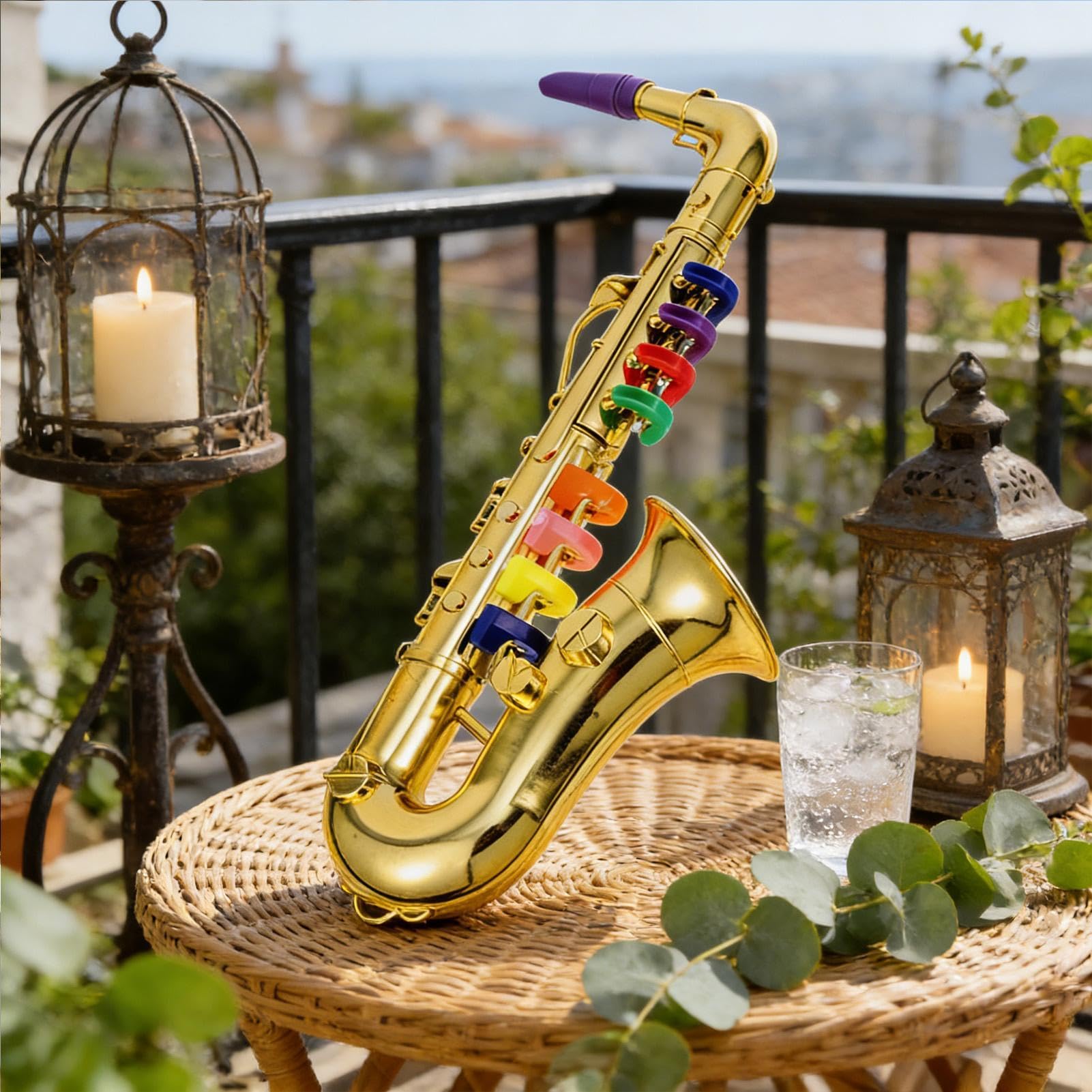 Spielzeug-Saxophon,Musikinstrument für Kinder,Spielzeug-Saxophon - Geschenk für und Mädchen zum Geburtstag