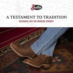 Amazon.com | Justin Jackpot 11” Western Boots for Men - Frontier