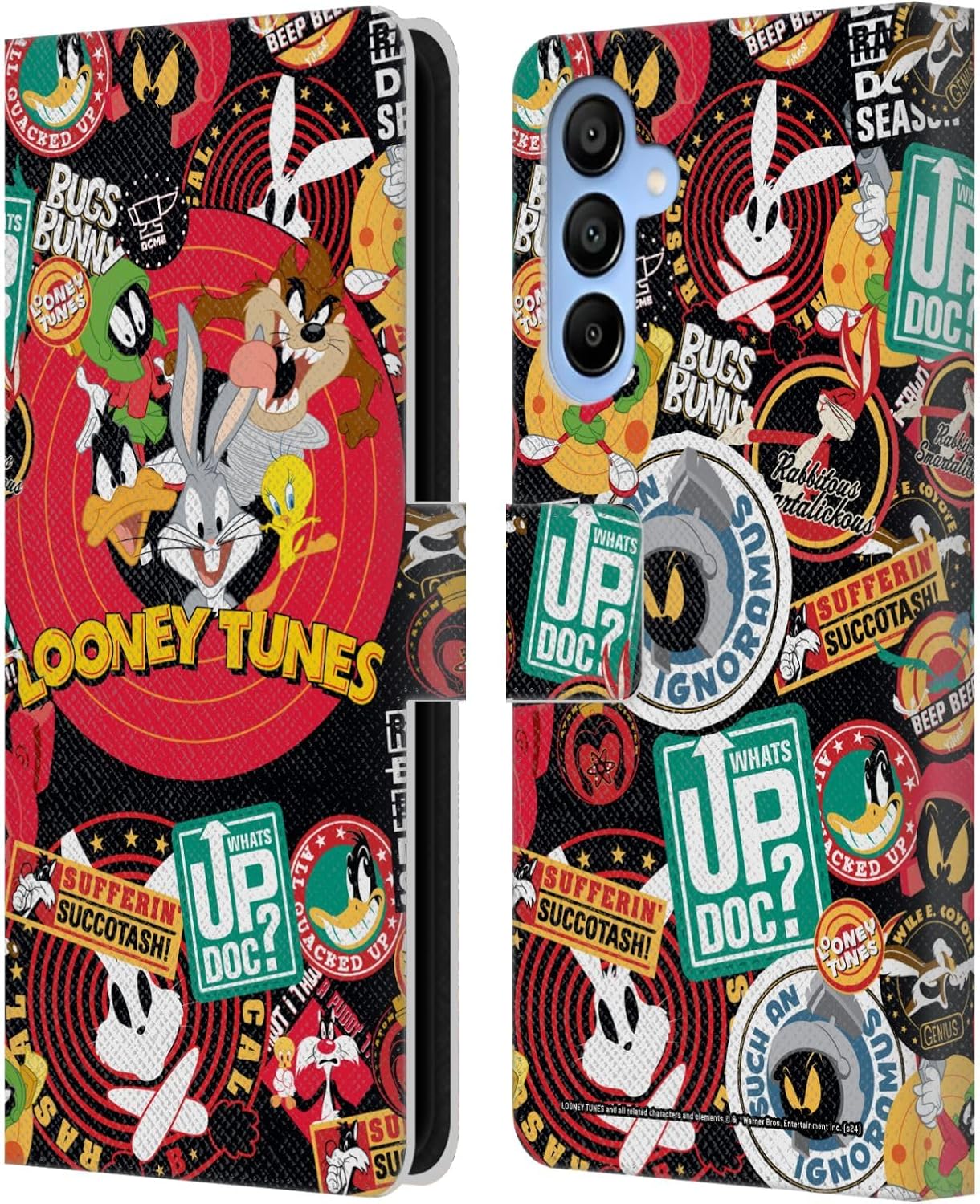 Head Case Designs Officially Licensed Looney Tunes Lola Bunny Graphics and Characters Leather Wallet Case Compatible with Samsung Galaxy A16 5G